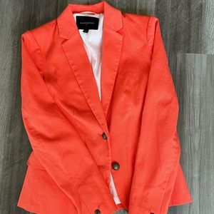 Banana Republic orange blazer size 0 women’s. Never worn.